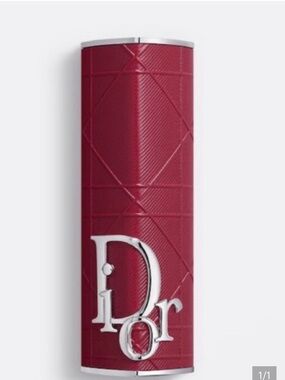 New Christian Dior Addict Lipstick Case Covers - Red & Blue Denim